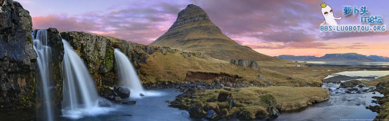 Kirkjufell 山和瀑布，斯奈山半岛（冰岛）.jpg